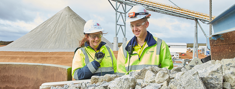 Covalent first ore and concentrator progress