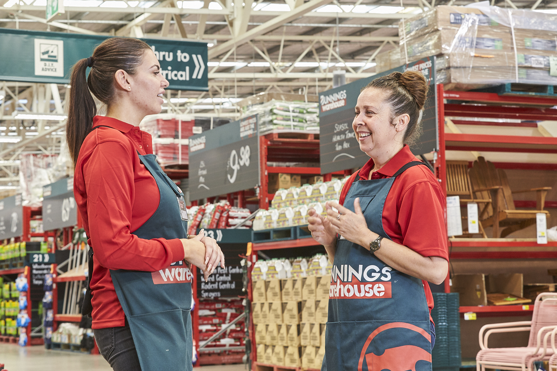 Employment parity at Bunnings Employment parity at Bunnings